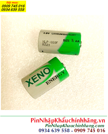 XENO XLP-050F; Pin nuôi nguồn XENO XLP-050F lithium 3.6v 1/2AA 1200mAh chính hãng _Xuất xứ Hàn Quốc